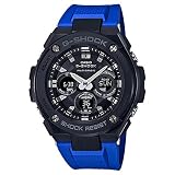 CASIO Herren Digital Uhr mit Harz Armband GST-W300G-2A1ER