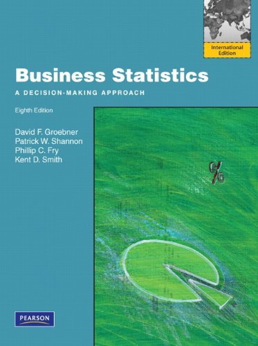 Business Statistics with MathXL 12 Month Student Access Code Pack by David F. Groebner (2010-06-17)