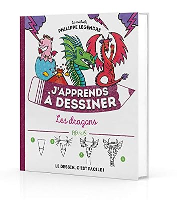 Fleurus J'apprends à dessiner les dragons