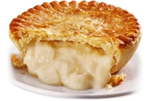 GREENHALGH’S CRAFT BAKERY LTD Box of 4 cheese and onion pies, Greenhalgh's Craft Bakery Famous Northern Pies, Vegetarian Cheese and onion Pies