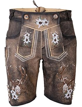 Krüger Lederhose Antonius, Art.-Nr. 92642-7, Herren Lederhosen Tracht
