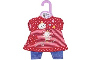 Zapf Creation 870709 Dolly Moda Hängerchen mit Hose Puppenkleidung 28-33 cm