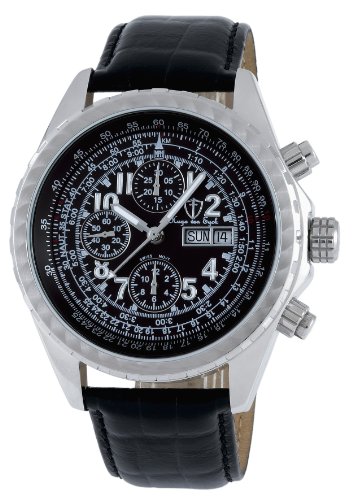 Hugo von Eyck Automatikuhr Aquarius schwarz Hugo von Eyck Automatikuhr Aquarius schwarz
