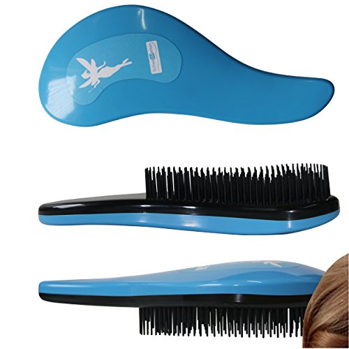 2 Stück DEtangleR Tangle Master Haarbürsten Farbe Weiss oder Pink Entwirrbürsten für perfektes Haar, 1x Pink und 1 x Weiß - 6
