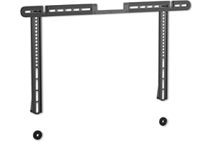 PureMounts PM-SOM-110 Speaker Bracket for Direct TV Mounting Compatible with Sonos Arc 10kg Black