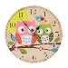Produktbild Homyl Kinderuhr Wanduhr Ø35cm zum Uhr lesen lernen für Jungen & Mädchen Kinderzimmer Uhren - 2