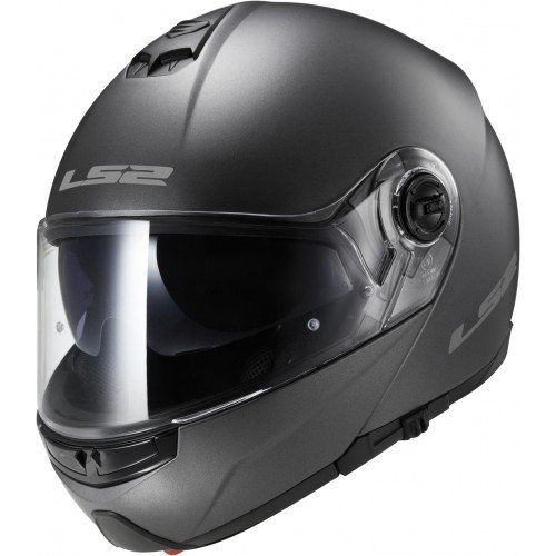 Casco Ls2 Ff-325 Strobe GRIS TITANIO MATE T-S