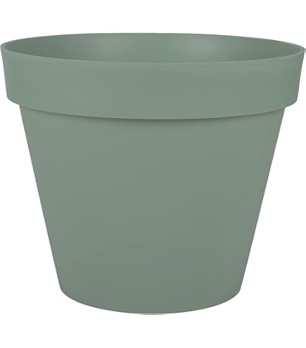 C-Cube Pot De Fleurs Stony Black 40 Cm, Hauteur 33 Cm A1468