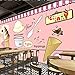 Produktbild Weaeo Benutzerdefinierte Eisdiele Café Restaurant Hintergrund Dekoration Tea-Shop Tee Und Dessert Wallpaper -200X140Cm