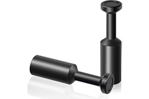TAILONZ 8 mm OD push-to-connect pneumatisk plugg PP, 20 st | Omedelbar tryckanslutning, läckagesäker tätning, hållbar, för pneumatiska system.