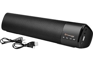 MusicMan Bluetooth FM Soundbar USB AUX MicroSD-Kort Plats LED LCD Display Musikstreaming Kraftfull Högtalare Inbyggt Batteri BT-X54