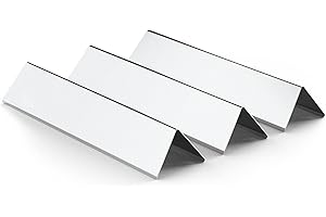 onlyfire BBQ Gasgrills Edelstahl Flavorizer Bars für Weber Spirit E-210 E-220 S-210 S-220 (2013-2016) Flammenverteiler, Flammenblech, Aromaschienen, Brennerabdeckung, Ersatz für Weber 7635 (3 Stück)