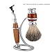 Anself Stainless Steel Shaving Holder Stand for Shaving Tool