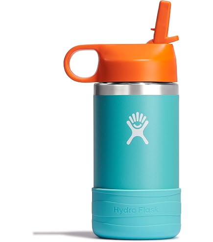 Hydro Flask 18 Oz Kids Wide Mouth Straw Cap and Boot Goji : Amazon