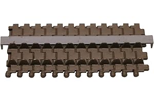 HENG LONG Original ATTRAPPE Ketten | Set für 1:16 Panzer RC Modell Tiger 1 - 3818 | Ersatzteil für Markenmodelle, Taigen, Torro 18-006