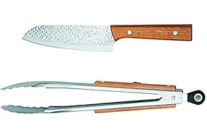 Begoon Narzędzia do grillowania - Zestaw szczypiec i noży do grillowania - Wytrzymała jakość - Pudełko upominkowe