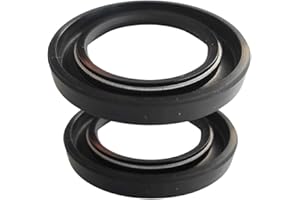 GENERIC 2 Pcs Wellendichtring AO 46mm x 78mm x 10mm | Typ AO - Wellendichtring mit zusätzlicher Staublippe | Simmerringe 46x78x10