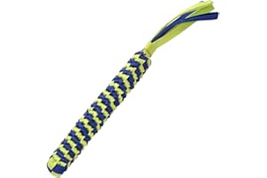 CROCI Bobby Cotonosso Scouby S - Corda da gioco per cani in Nylon, Gioco Cane taglia Grande, Media, Piccola, Resistente, Verde, 35 CM