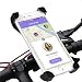 Produktbild Handyhalterung fahrrad neue fixierung der extremen Härte handyhalter fahrrad handyhalterung motorrad handyhalterung fahrradhalterung handy fahrradhalterung smartphone schwarz