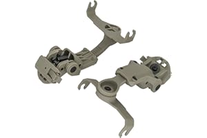 Hearangel ARC Rail Adapter compatibile con la protezione elettronica dell'udito SORDI PRO X (Tan)