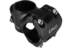 BESNIN Bike Stem MTB Downhill Bike Bicycle Stem 31.8 * 35/45mm 0 degree red/white for Downhill sports