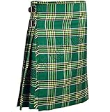  SHYNE KILTS U.K - Falda - falda escocesa - Hombre multicolor Green/White/Yellow 112 cm