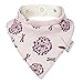 Lovjoy Bandana Baby Bibs - Pack of 5 Girls Designs (Chirpy & cheerful)