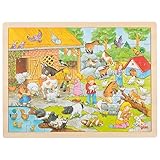 ✅Bavaria Home Style Collection - Puzzle aus Holz Einlegepuzzle 48 Teile - Altersempfehlung ab 3 Jahre .