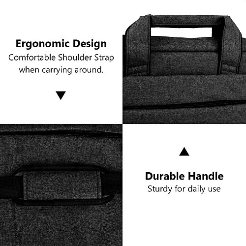 15 6-17 Zoll Laptop H  lle Umh  ngetasche iCasso Wasserfeste Multifunktions Handtasche Schulter notebooktasche Tragetasche sleeve f  r bis zu 17 zoll 