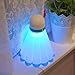 Produktbild Energlite® LED Badminton Shaped Lamp Night Light LED Rechargeable table lamp,Blue