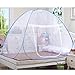 Produktbild Mosquito Nets Popup Dome Zelt Design Outdoor mongolischen Jurte Kuppel Netto freie Montage und Falten Netze geeignet für Erwachsene Kinder und Babys Insekten verhindern Air Flow Pop up Zelt Vorhänge R (180*200*150cm)