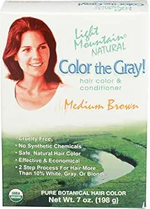 HennaGray Medium Brown 7 Ounces