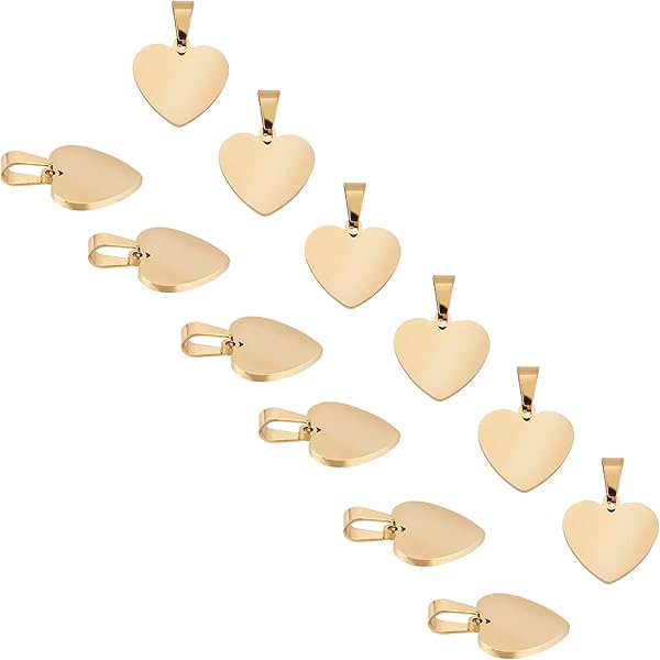 UNICRAFTALE Ongeveer 200 stuks bedels, hart, liefde, hart, hanger van