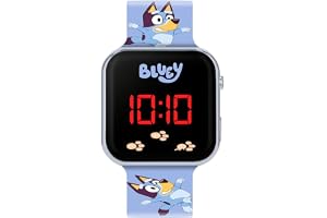 Bluey pojke digital kvartsklocka med silikonrem BLY4081