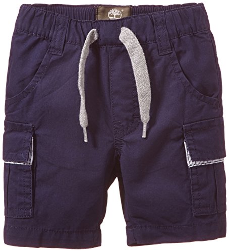 Timberland Baby-Boys T04769/85T12M Bermuda Shorts, Blue (Navy), 9-12 Months (Manufacturer Size:12 Months)