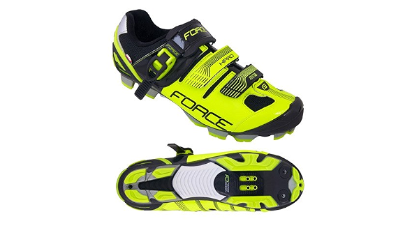 Force Scarpe da ciclismo MTB Hard 9406239, fluo-schwarz : Amazon.it: Scarpe  e borse