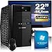 Produktbild Leises Einsteiger & Multimedia PC-Komplettpaket AGANDO campo 5374a4 | AMD A4-5300 2x 3.4GHz | 8GB RAM | AMD HD7480D 2GB | 1000GB HDD | DVD-RW | Gigabit-LAN | 7.1 Sound | Win7Pro | 55cm (22") TFT | Tastatur | Maus | 36 Monate Garantie