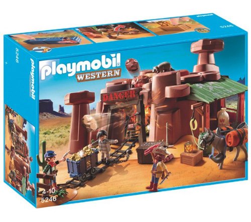 Preisvergleich Produktbild PLAYMOBIL 5246 – Goldmine mit Explosives