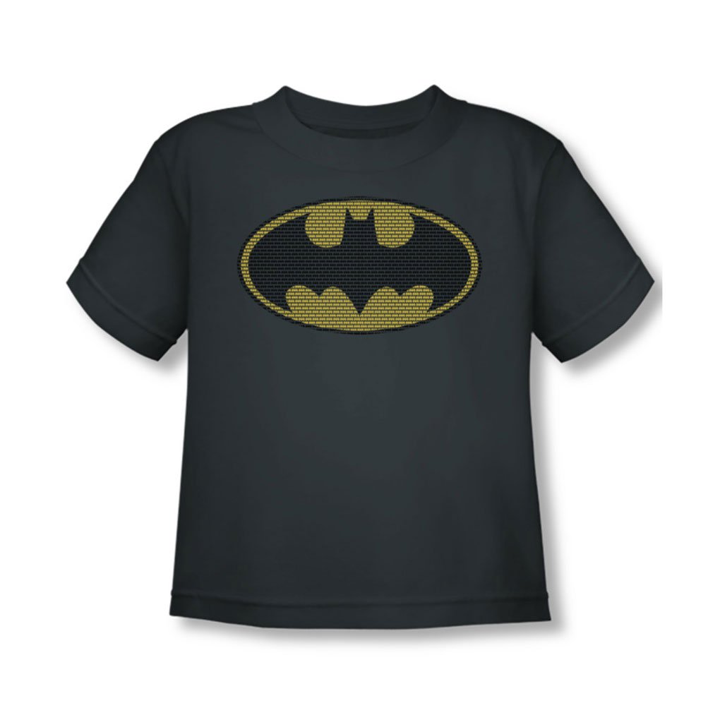 Batman-Kleine-Logos-Kleinkind-T-Shirt-in-der-Holzkohle-2T-Charcoal