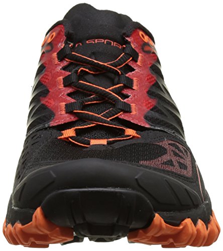 La Sportiva Bushido Flame - Zapatillas de Running, Color Rojo, Talla 42.5 - La Sportiva