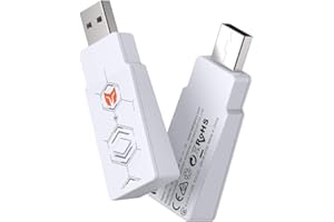 BIGBIG WON Controller Adapter, Wireless Adapter for Xbox One X|S/Elite Series 2/PS5/PS4/Switch Pro Wireless Console Adapter for PS5/PS4/Switch/Windows 10 PC