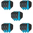 Harrows Retina | Set of 5 Premium Extra Strong 100 Micron Dart Flights in Standard Shape (15 Flights)