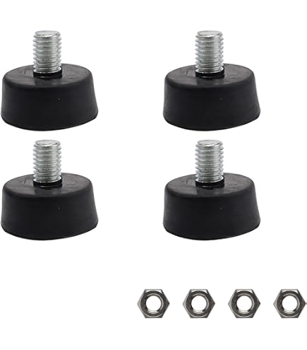 Pieds Réglables Pour Four/cuisinière – Lot De 4, 40 Mm, Filetage Universel, Compatible Nombreuses Marques