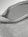 Albani Relaxing Moments Athen, Kissenbezug aus Wildlederimitat, 40×40 cm, Grau, 261525 - 4