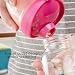 Portable PP Baby Milk Powder Formula Dispenser Container Storage Feeding Box Case