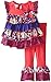 Bonnie Baby Baby Girls' Multi Tiered Legging Set 18 Months Coral