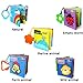 1pc Intelligence Development Cloth Cognition Book Learning & Activity Toys for Kids Baby (Empty Worm)