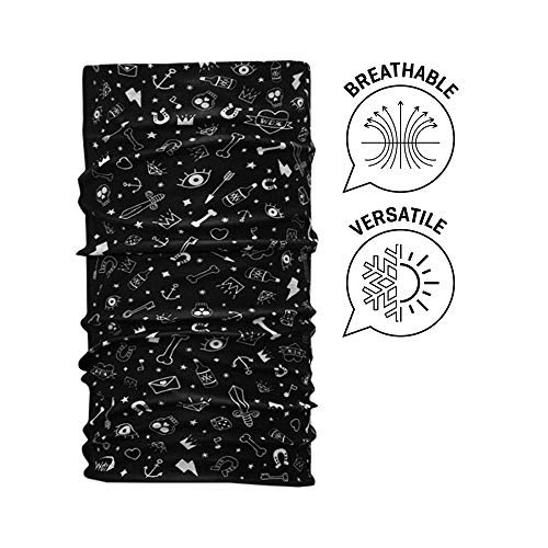 Wind X Treme Old School - Tubular Unisex, Color Negro, Talla única