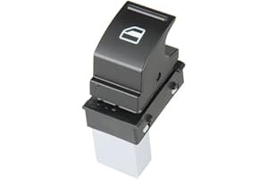 Twowinds - Interruptor Elevalunas 1T0959851 Compatible con Seat Ibiza 5 Leon Toledo, VW Jetta Golf Polo - Puerta Delantera Derecha (lado pasajero) Trasera Izquierda, Derecha - Botonera - Botón