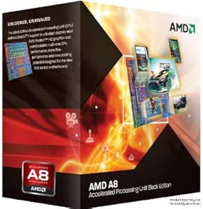 Amd A Series A8 3870k Black Edition Quad Core Processor 3 00 Ghz 4mb Cache Socket Fm1 100w Radeon Hd6550d 3 Year Warranty Retail Boxed Amazon Co Uk Computers Accessories